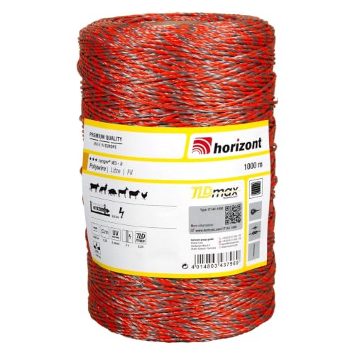 horizont-ranger-w3-o-weidezaunlitze-1000-m-orange-160-kg image 4