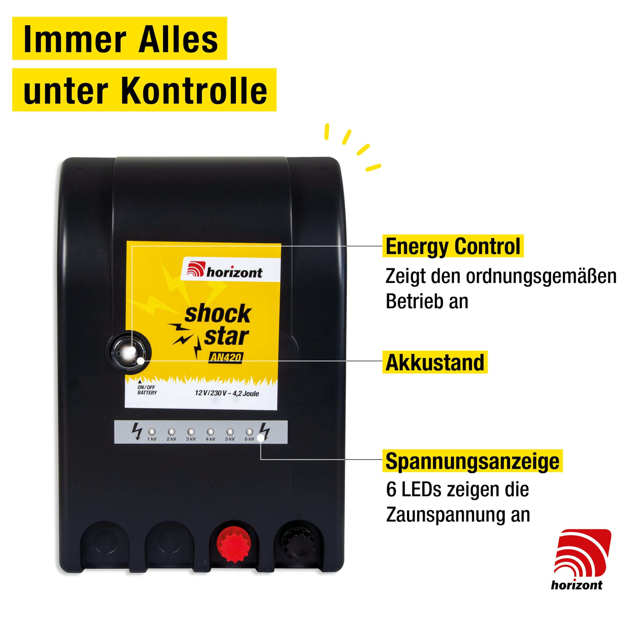 horizont-shockstar-an420-kombi-weidezaunger-t-12v-230v-4-2j image 2