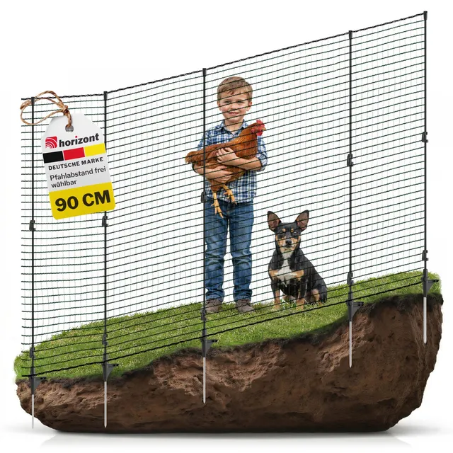 horizont-trapper-flex-hundezaun-15-m-x-90-cm-mobil image 1