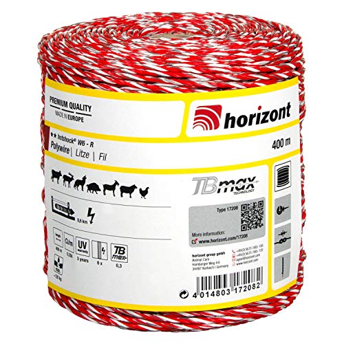 horizont-hotshock-w6-weidezaunlitze-400-m-6-leiter image 4