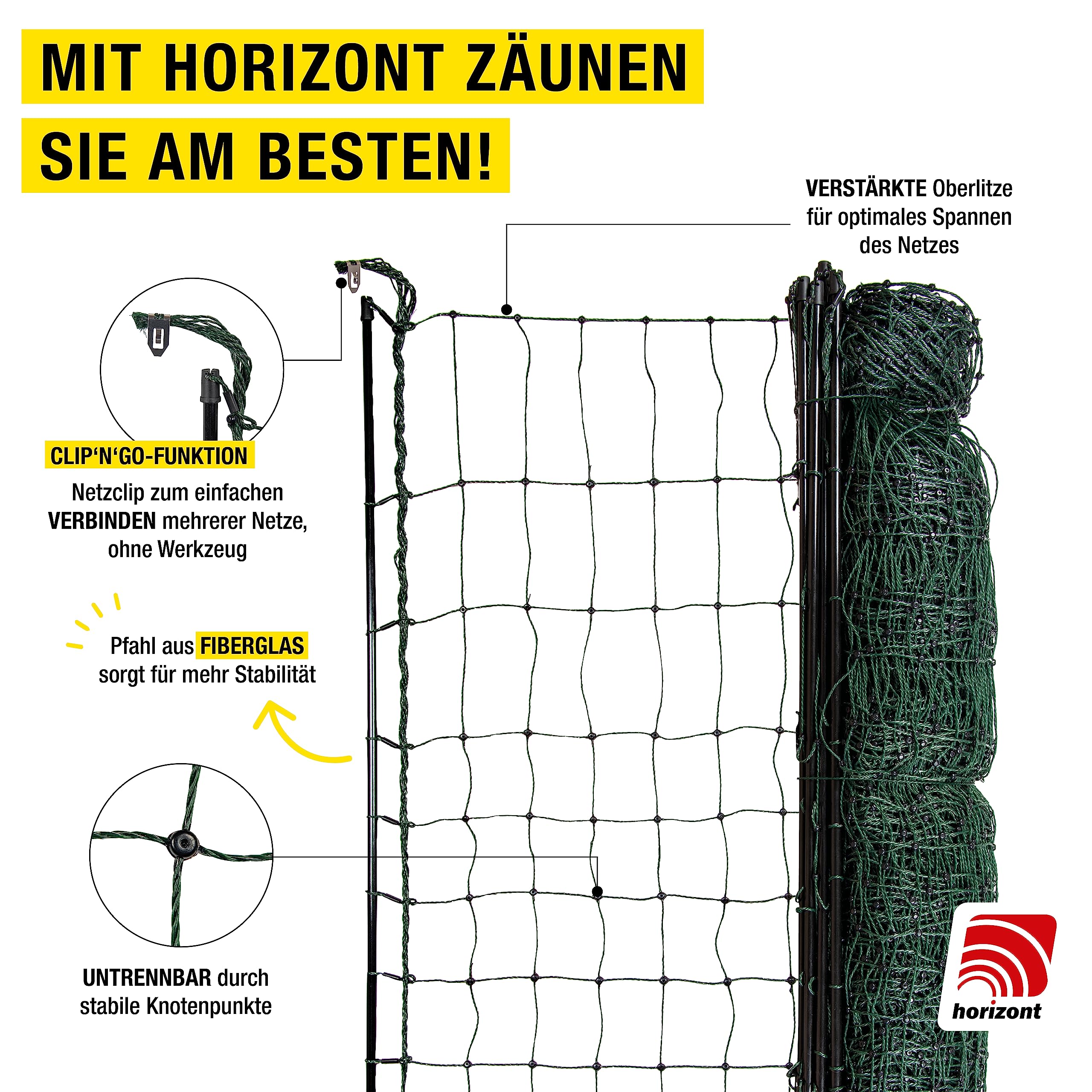 horizont-horinetz-strongline-h-hnerzaun-50-m-x-110-cm-gr-n image 3