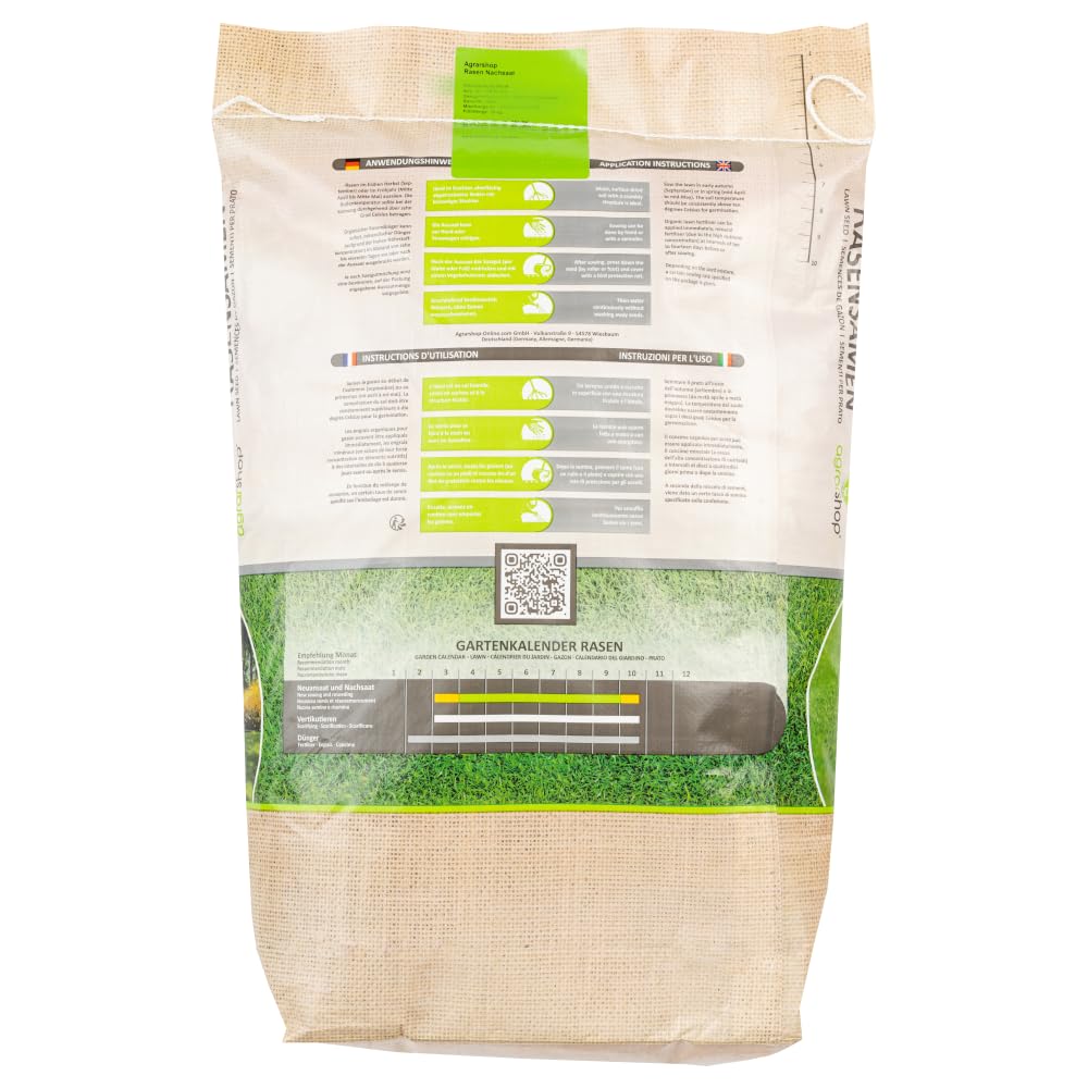 agrarshop-rasensamen-nachsaat-20kg-rasenreparatur-sportrasen image 2