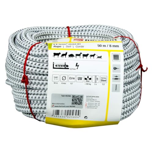 horizont-farmer-weidezaunseil-8-mm-50-m-schwarz-wei-w3 image 4
