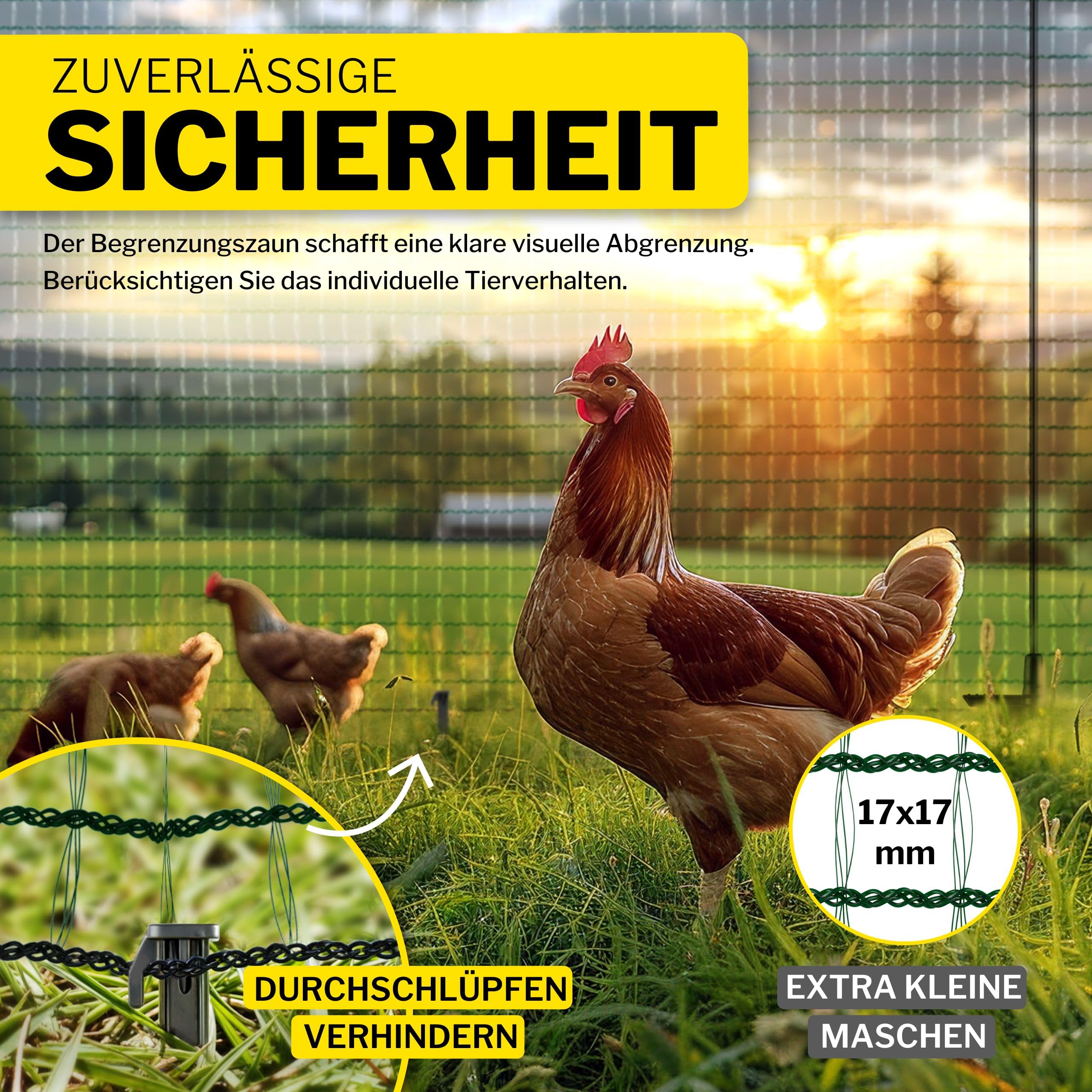 horizont-trapper-fix-welpenzaun-15m-65cm-gr-n-mobil image 5