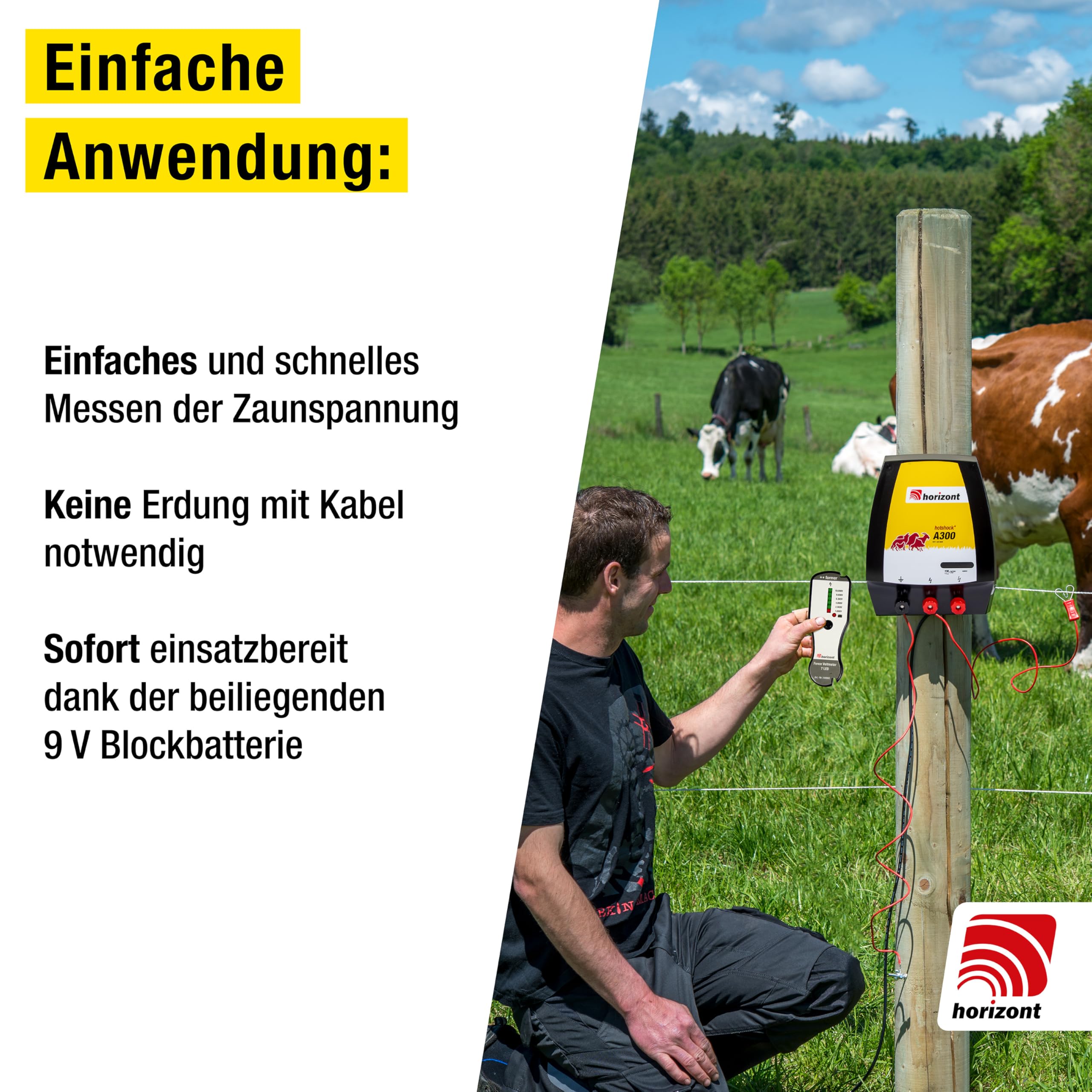 horizont-farmer-zaunpr-fer-weidezaun-pr-fger-t-6-led image 3