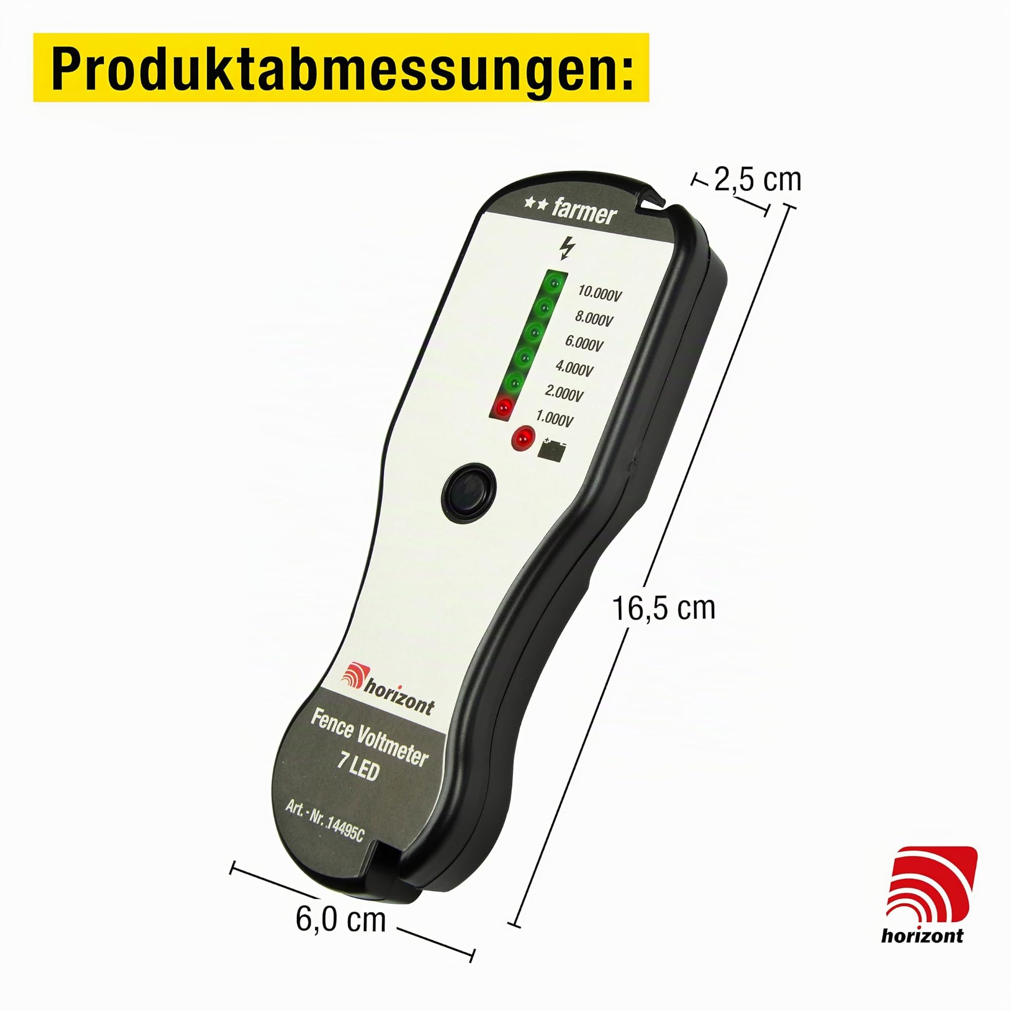 horizont-farmer-zaunpr-fer-weidezaun-pr-fger-t-6-led image 5