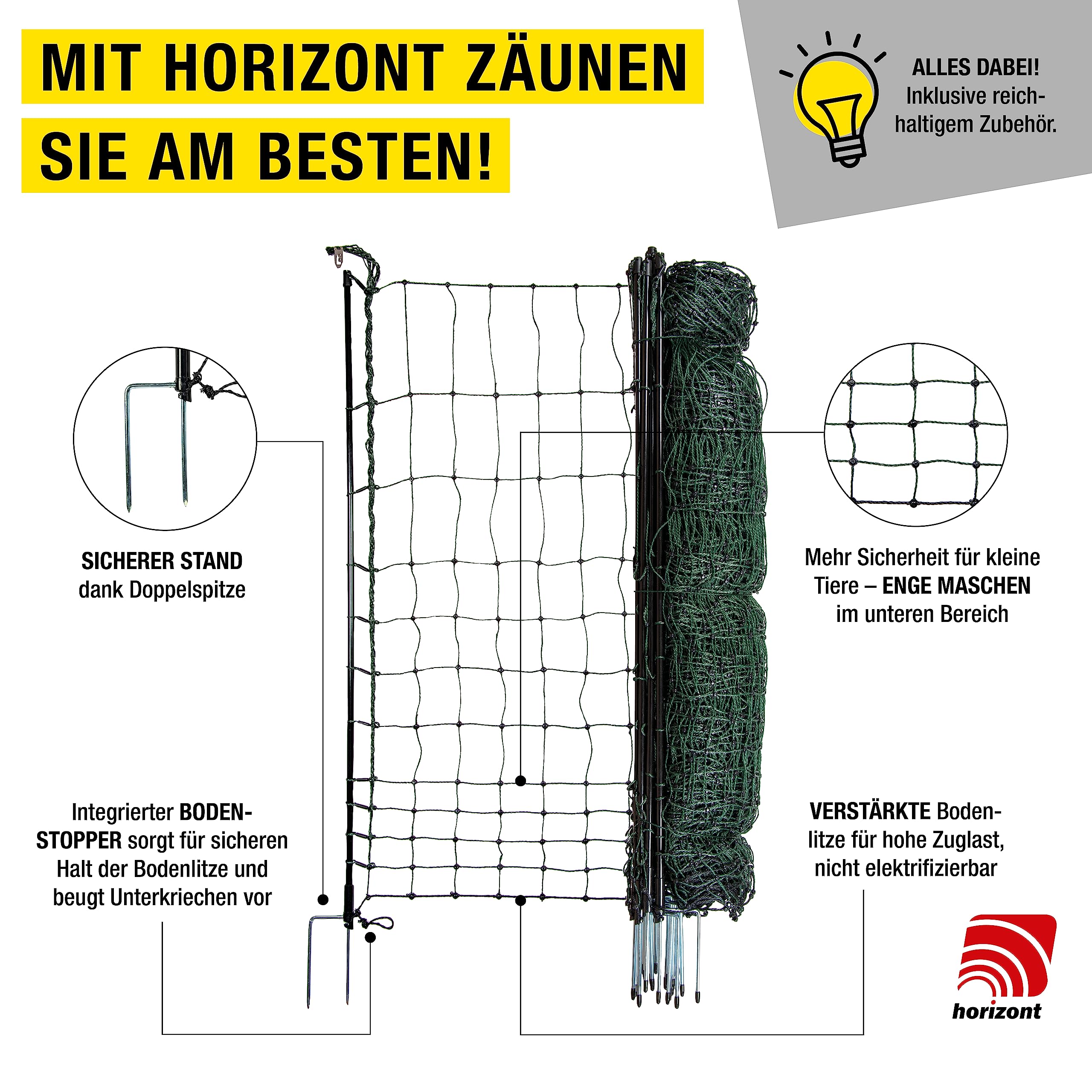 horizont-horinetz-strongline-h-hnerzaun-50-m-x-110-cm-gr-n image 4