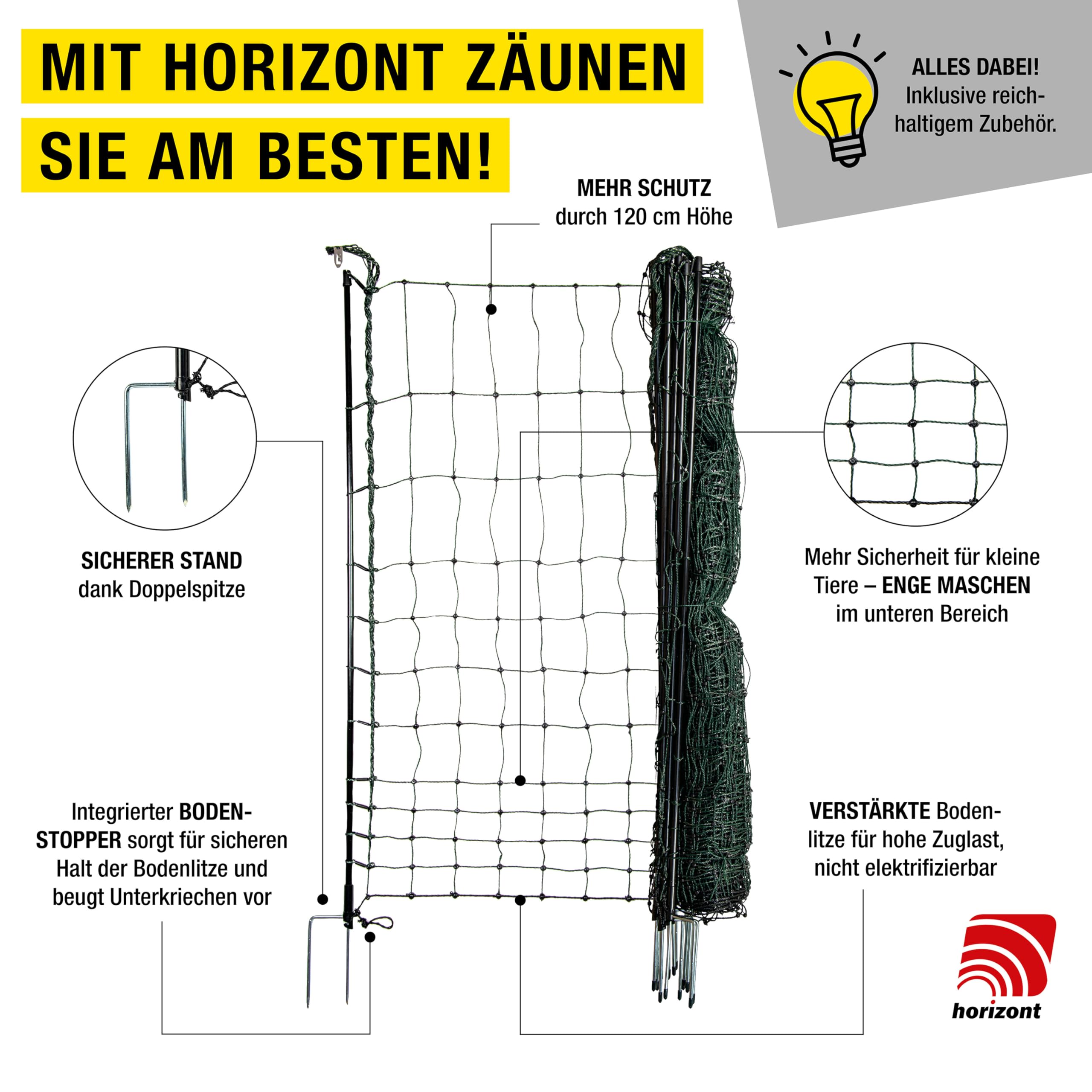 horizont-horinetz-h-hnerzaun-50-m-x-120-cm-strongline image 4