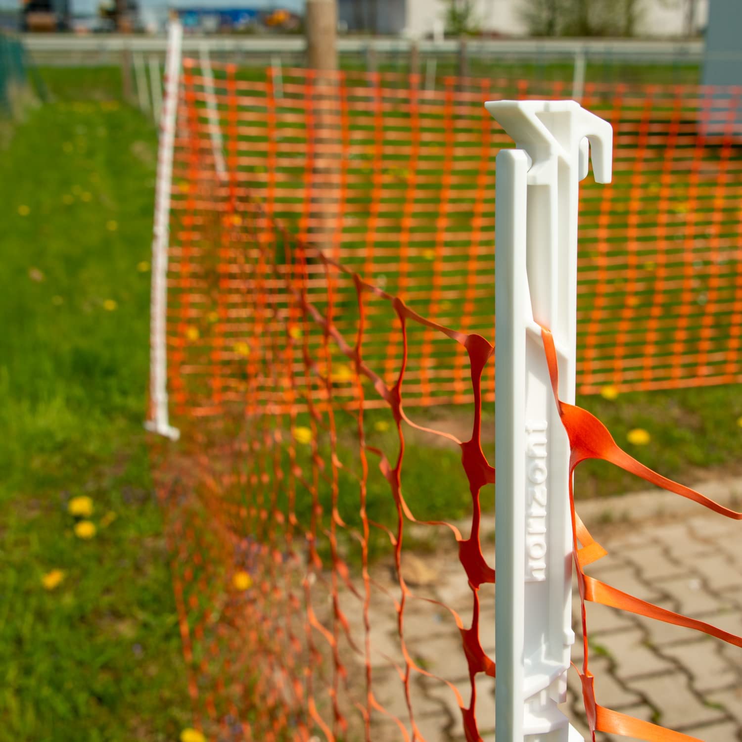 horizont-trapper-absperrzaun-50m-orange-1m-hoch-hdpe image 6