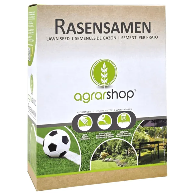 agrarshop-rasensamen-spielrasen-rsm-2-3-2-5-kg-robust image 1