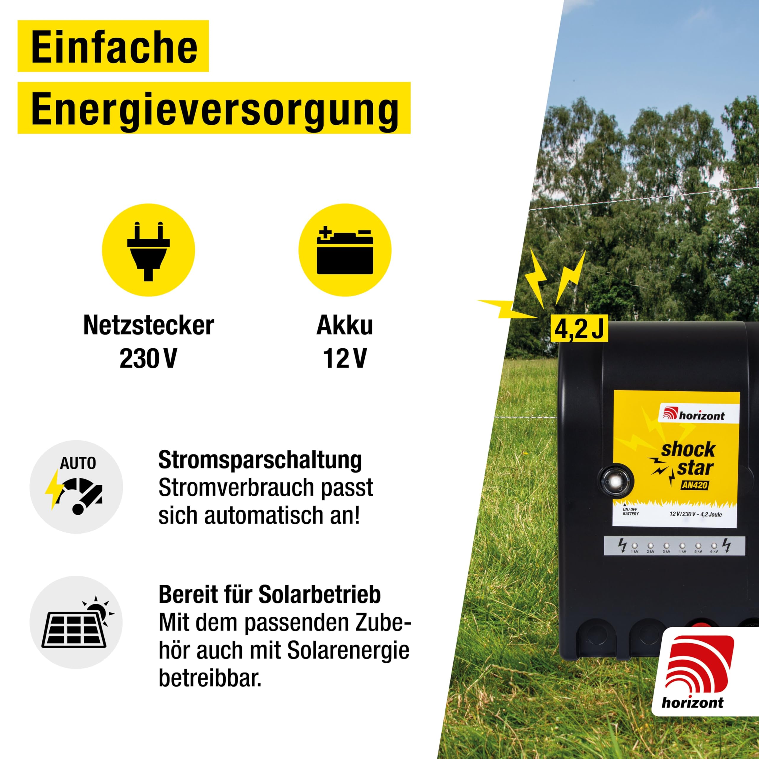 horizont-shockstar-an420-kombi-weidezaunger-t-12v-230v-4-2j image 3