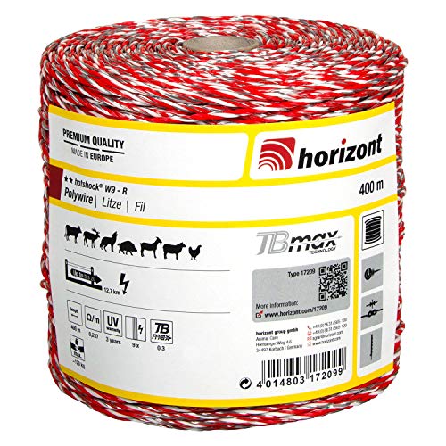 horizont-hotshock-weidezaunlitze-w9-tbm-400-m-9-leiter image 4
