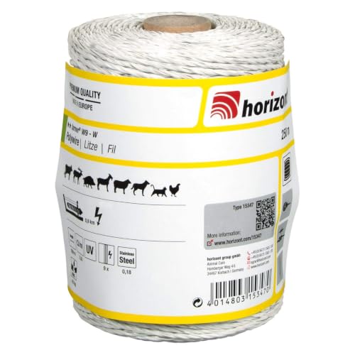 horizont-farmer-w9-w-weidezaunlitze-wei-250m-9-draht image 4
