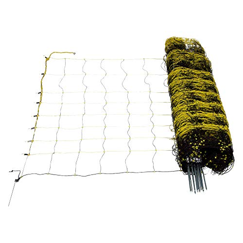 horizont-horinetz-schafnetz-105-cm-x-50-m-einzelspitze-gelb image 3