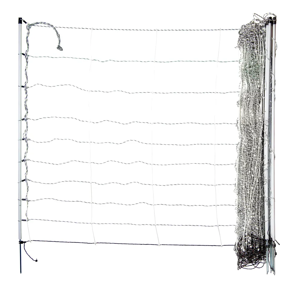 horizont-turbomax-schafnetz-105-cm-x-50-m-einzelspitze-wei image 1