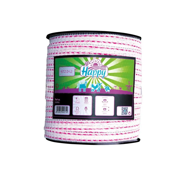 horizont-farmer-happy-weidezaunband-40-mm-lila image 1