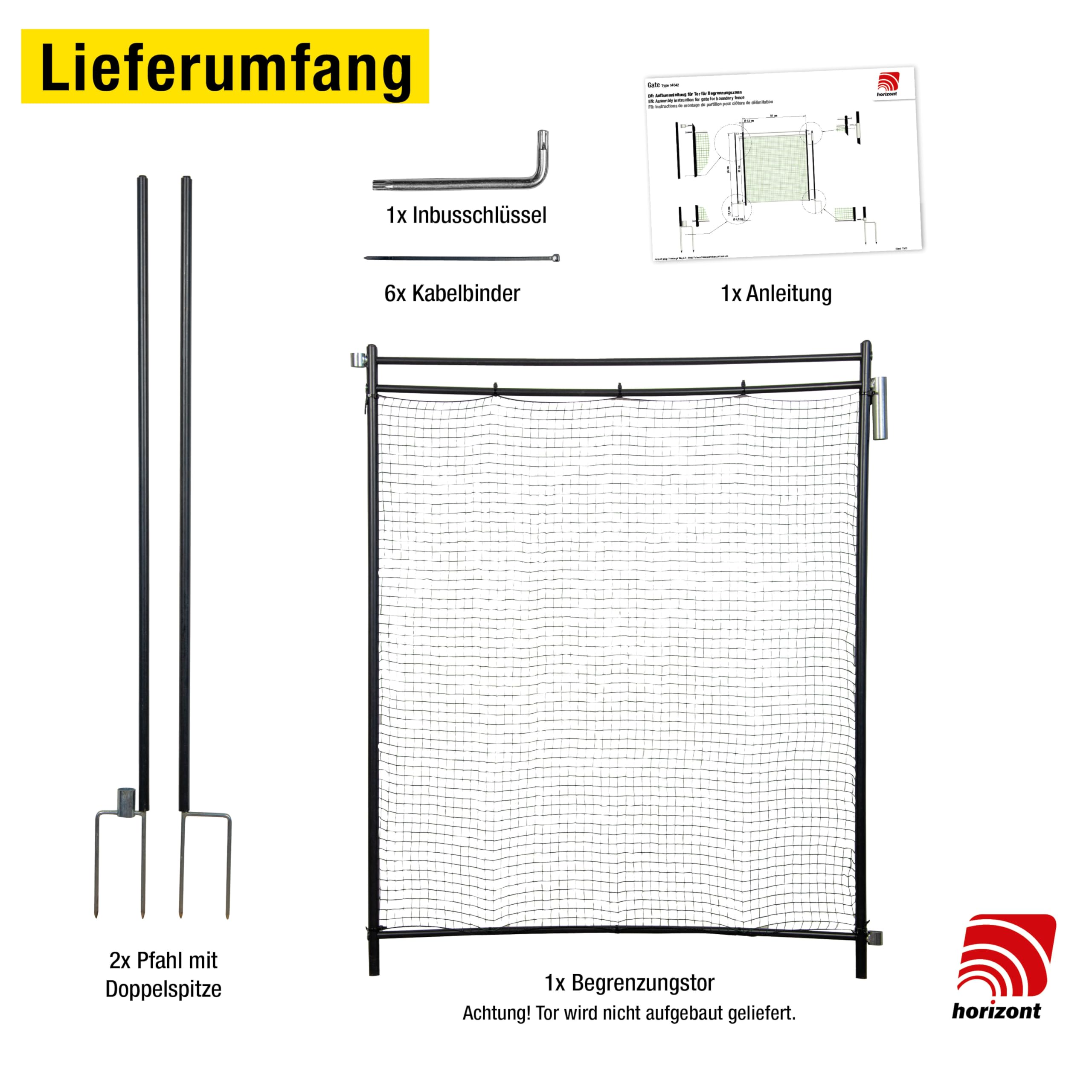 horizont-farmer-tor-begrenzungszaun-90-105-cm-ohne-strom image 5