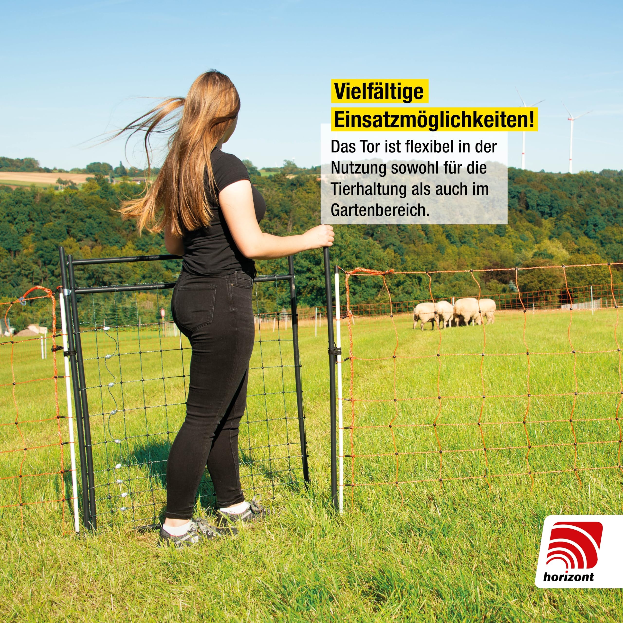 horizont-hotshock-hotgate-weidetor-105-cm-elektrifizierbar image 3