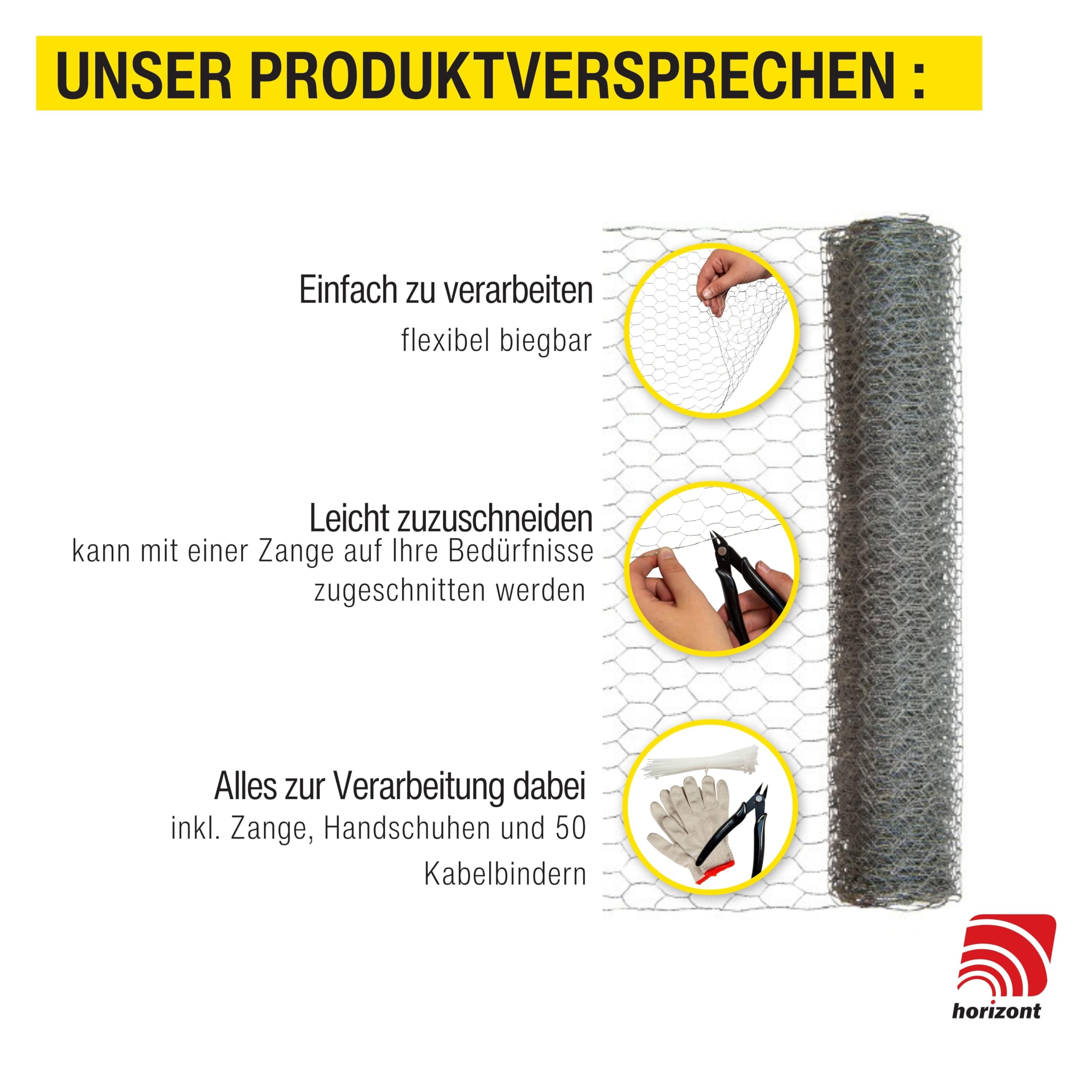 horizont-trapper-maschendrahtzaun-5m-40cm-hasendraht-verzinkt image 6