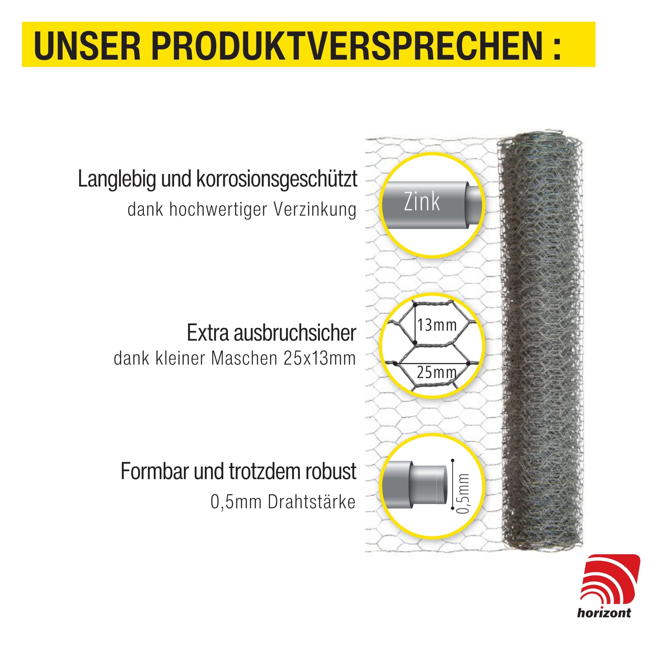 horizont-trapper-maschendrahtzaun-5m-40cm-hasendraht-verzinkt image 7