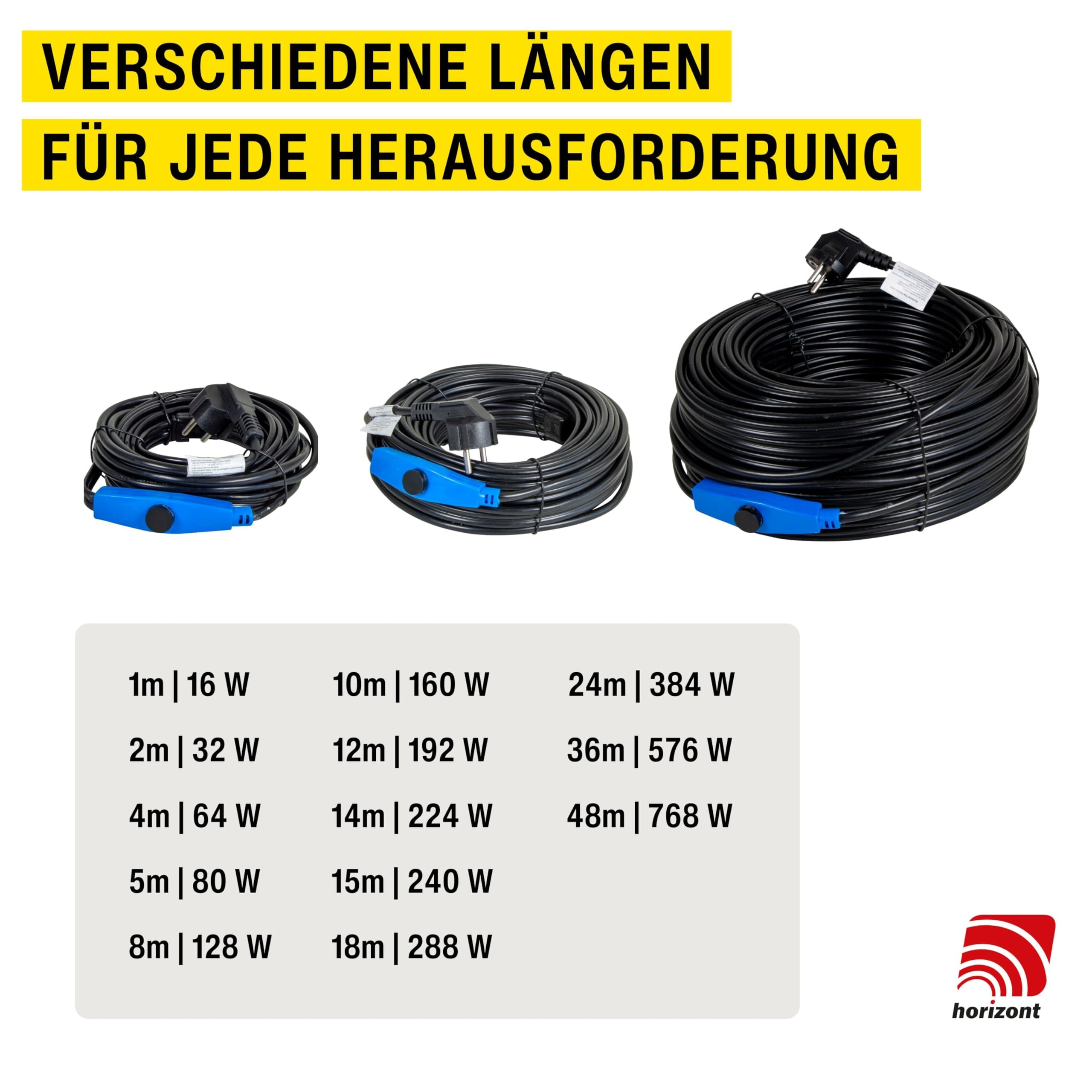 horizont-farmer-heizkabel-thermostat-15-m-240-w-frostschutz image 5