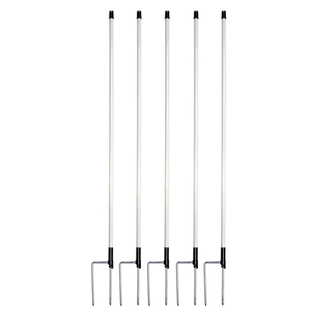horizont-horinetz-strongline-zusatzpfahl-doppelspitze-90-cm-weidezaunpfahl-5er image 1