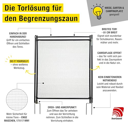 horizont-farmer-tor-begrenzungszaun-90-105-cm-ohne-strom image 8