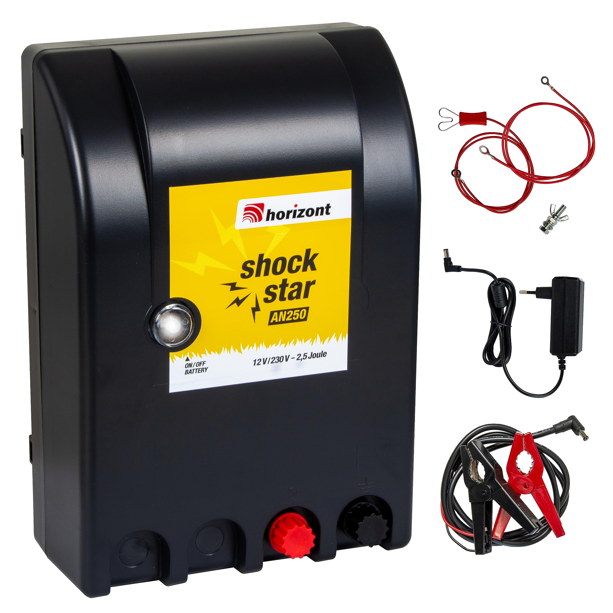 horizont-shockstar-an250-weidezaunger-t-12v-230v-18-km image 1