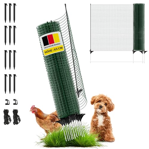 horizont-trapper-fix-welpenzaun-15m-65cm-gr-n-mobil image 8